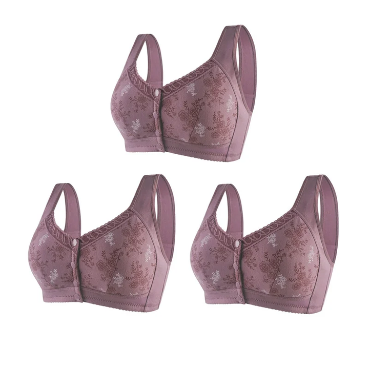 Cotton Front Closure Bra