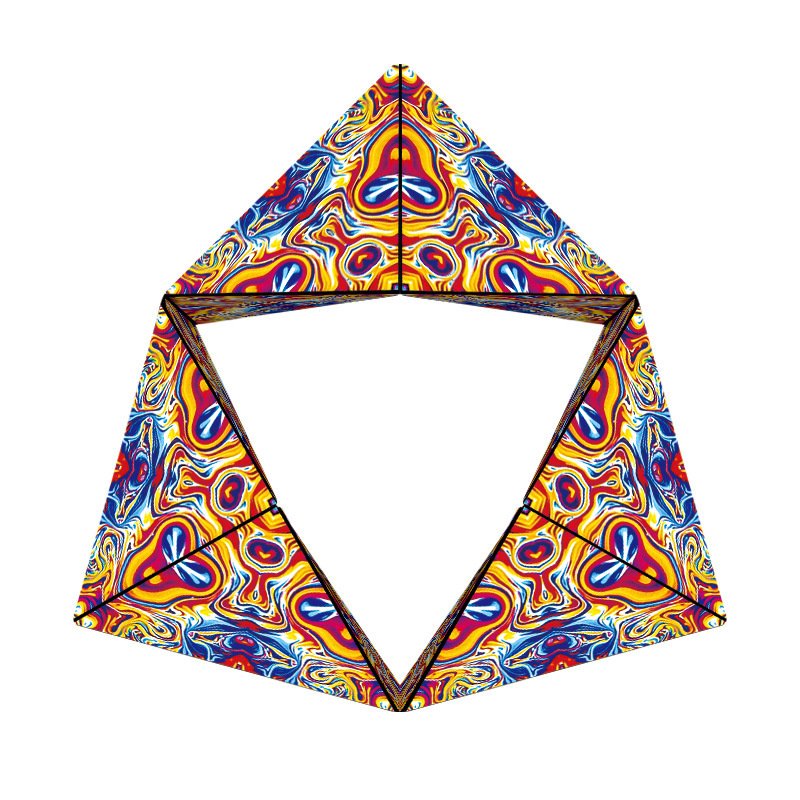CHANGEABLE MAGNETIC MAGIC CUBE