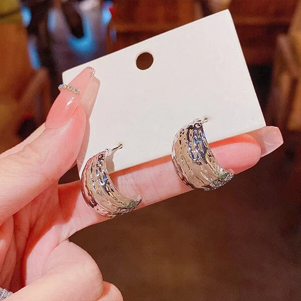 Fashion Oval Earrings
