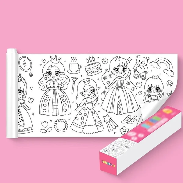 Childrens Drawing Roll