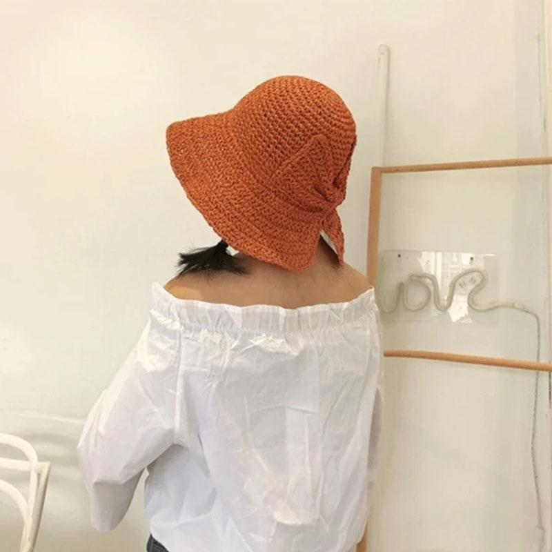 Brim Bow Summer Hat