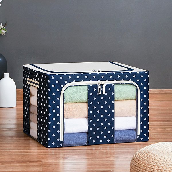Multifunctional folding closet storage box