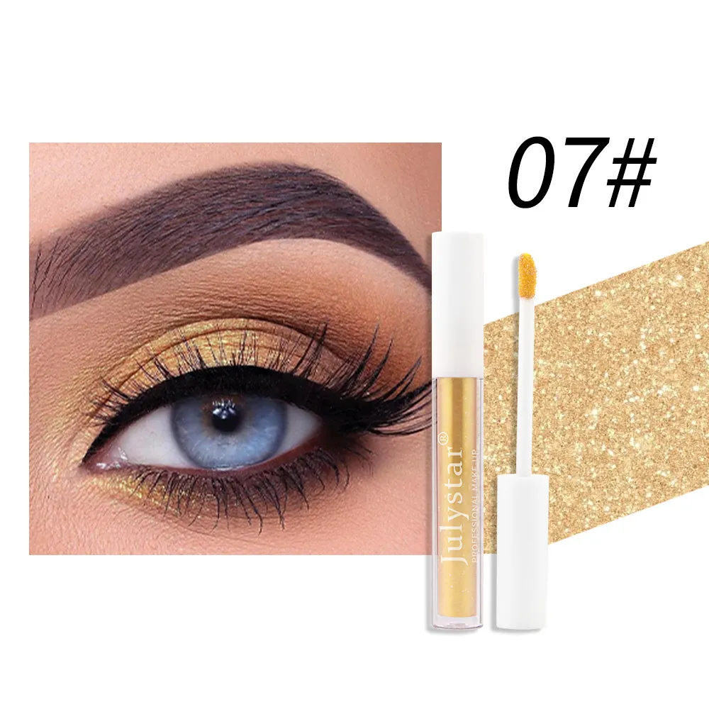 JULYSTAR 10 Colors Liquid Glitter Eyeshadow Set