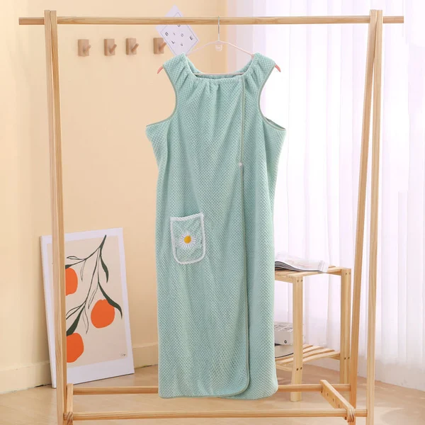 Quick Dry Absorb Water Wearable Bathrobes