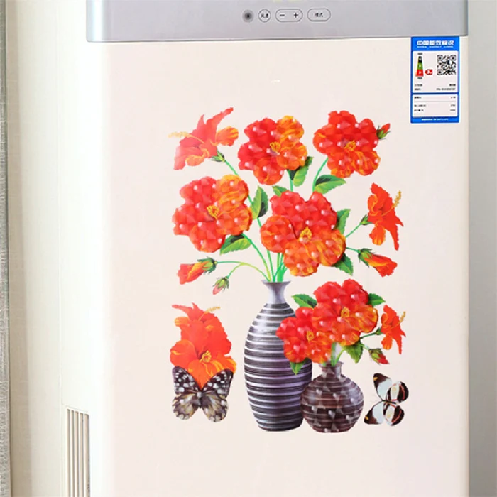 3D Vase Sticker