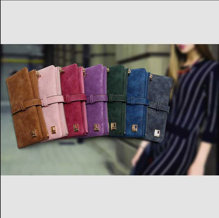 Lightweight Vintage Large Capacity Long Wallet