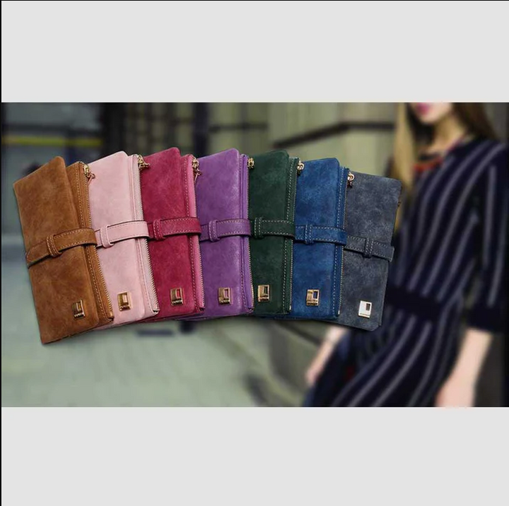 Lightweight Vintage Large Capacity Long Wallet