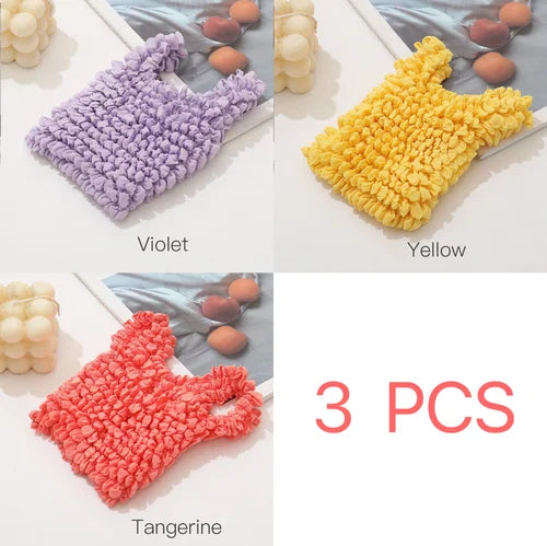 Magic stretch bag pleated bag