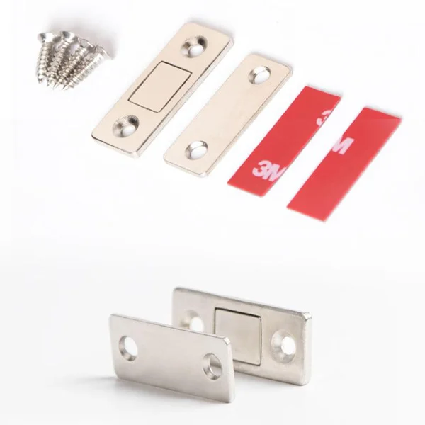 Ultra thin invisible cabinet door magnets