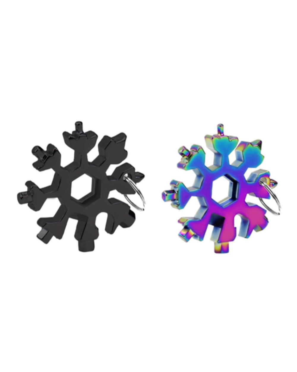 Portable 18 In 1 Mini Snowflake Pocket Multitool