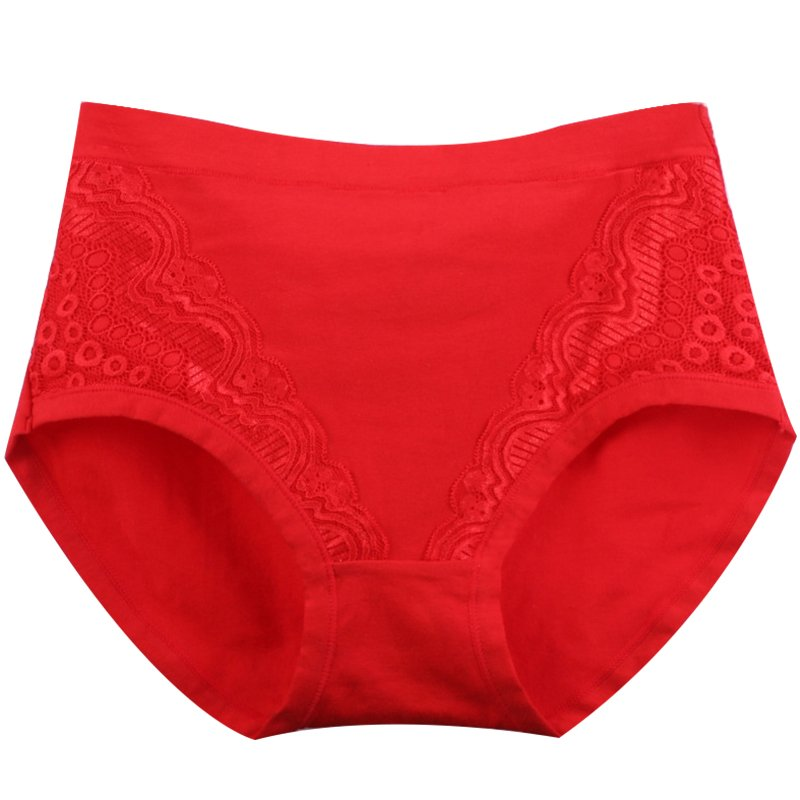 2025 Plus Size High Waist Leak Proof Cotton Panties