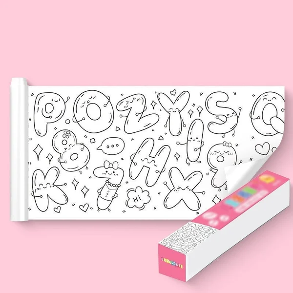 Childrens Drawing Roll
