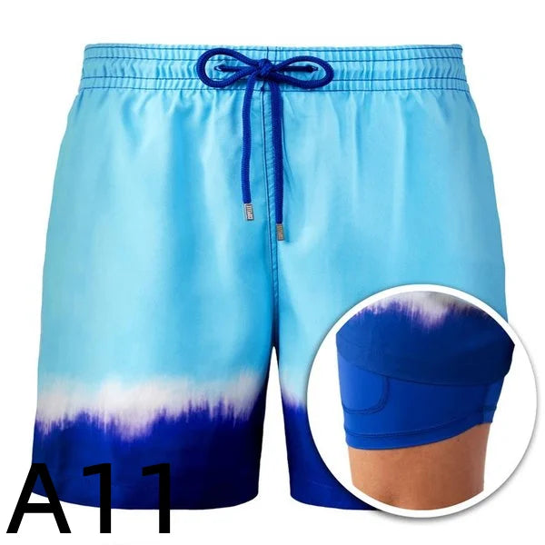 Double layer beach pants