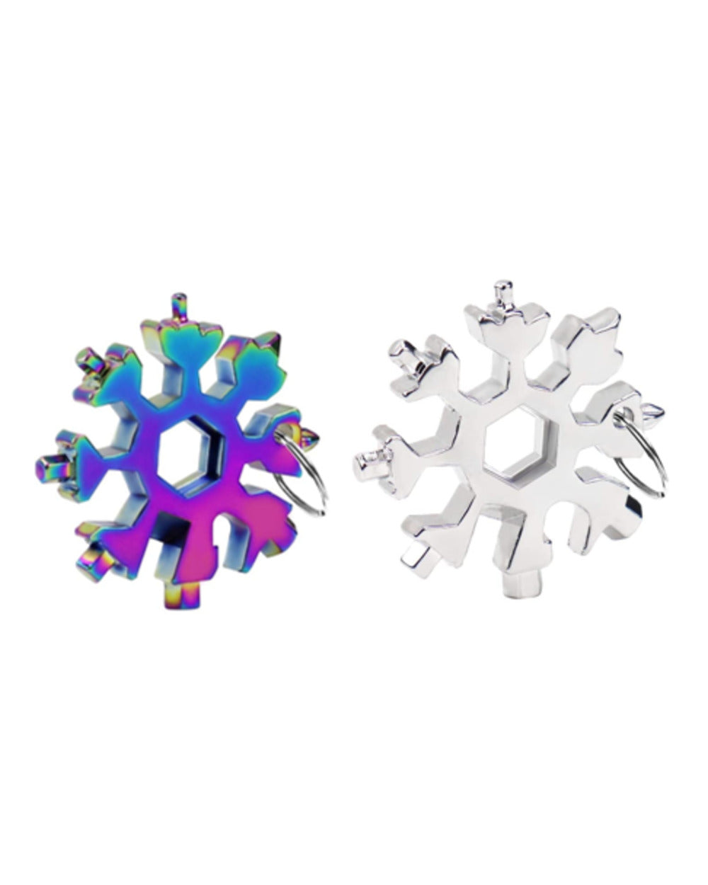Portable 18 In 1 Mini Snowflake Pocket Multitool