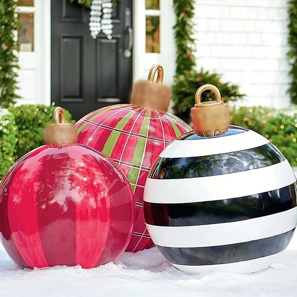 Outdoor Christmas PVC inflatable Decorated Ball