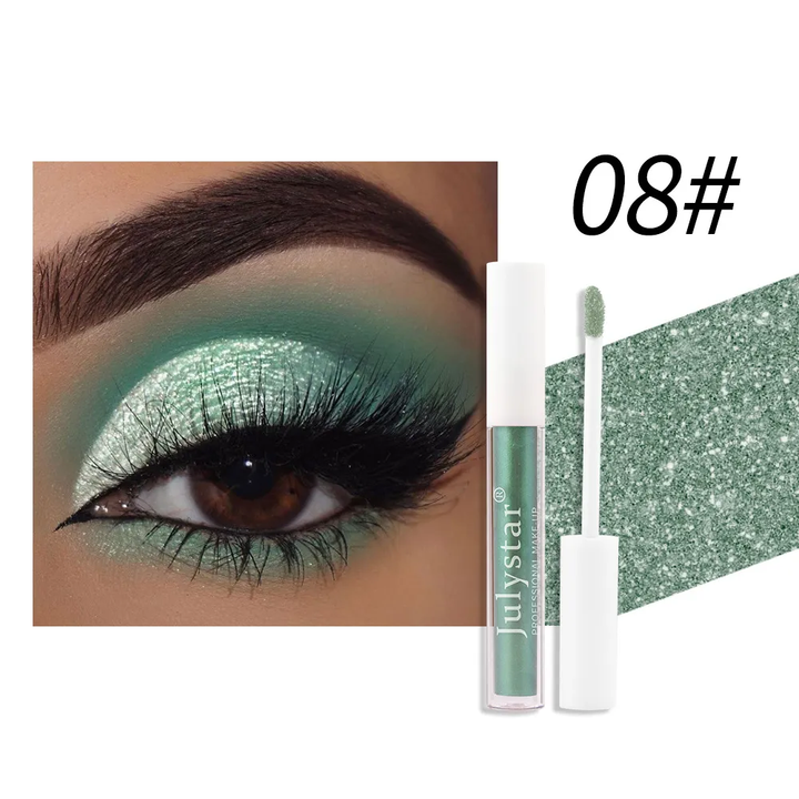 JULYSTAR 10 Colors Liquid Glitter Eyeshadow Set