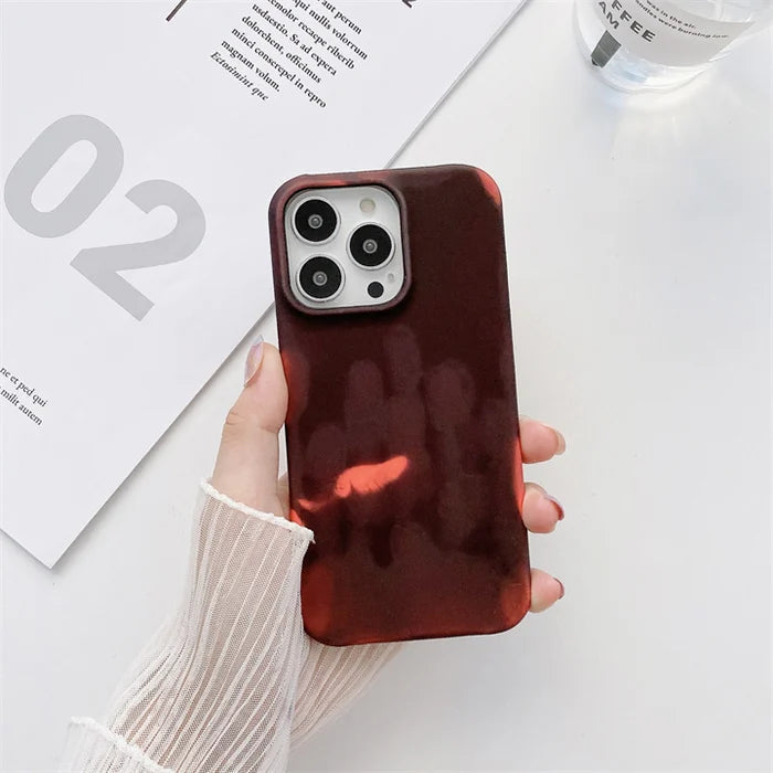 Thermal Sensor Discoloration Mobile Phone Cover