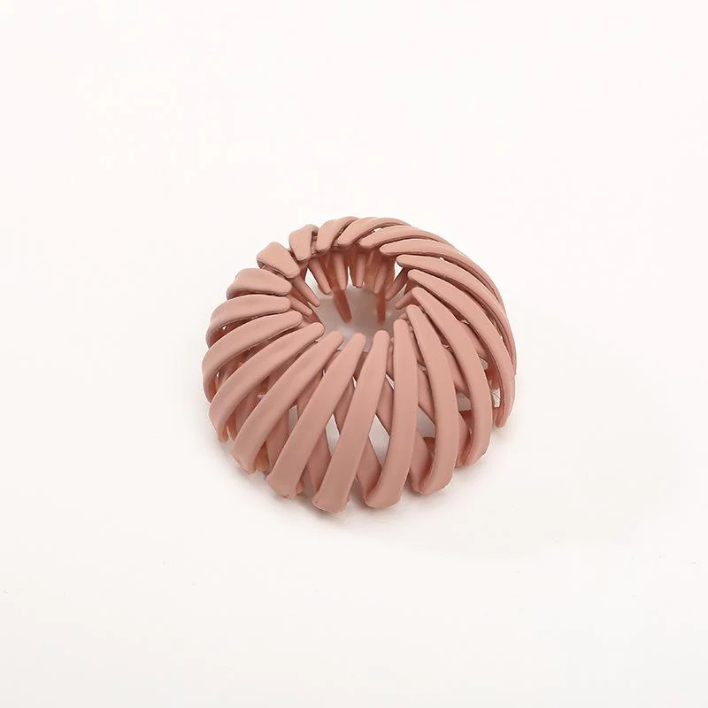 Simple Hair Styling Birds Nest Plate Hairpin