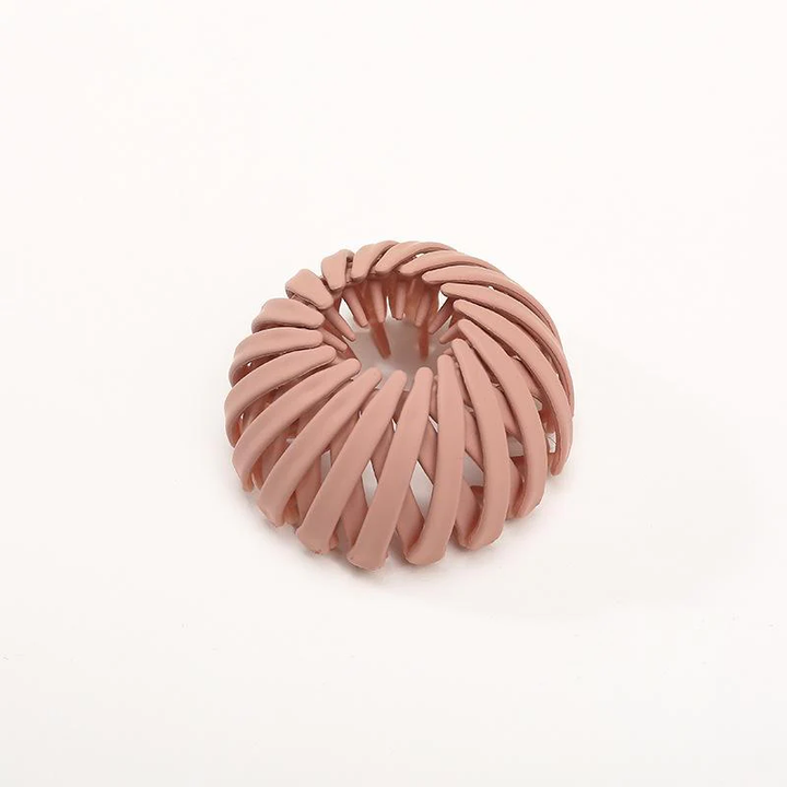 Simple Hair Styling Birds Nest Plate Hairpin