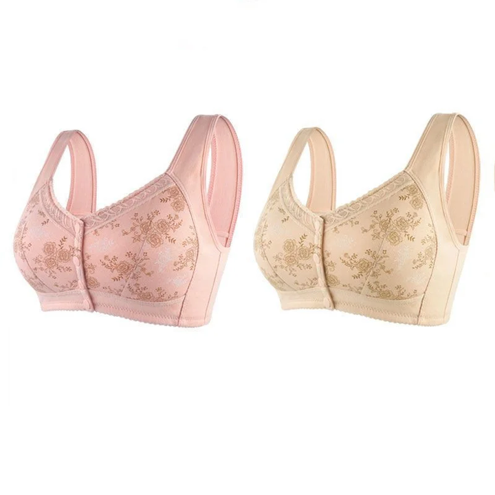 Cotton Front Closure Bra