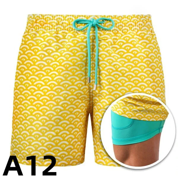 Double layer beach pants