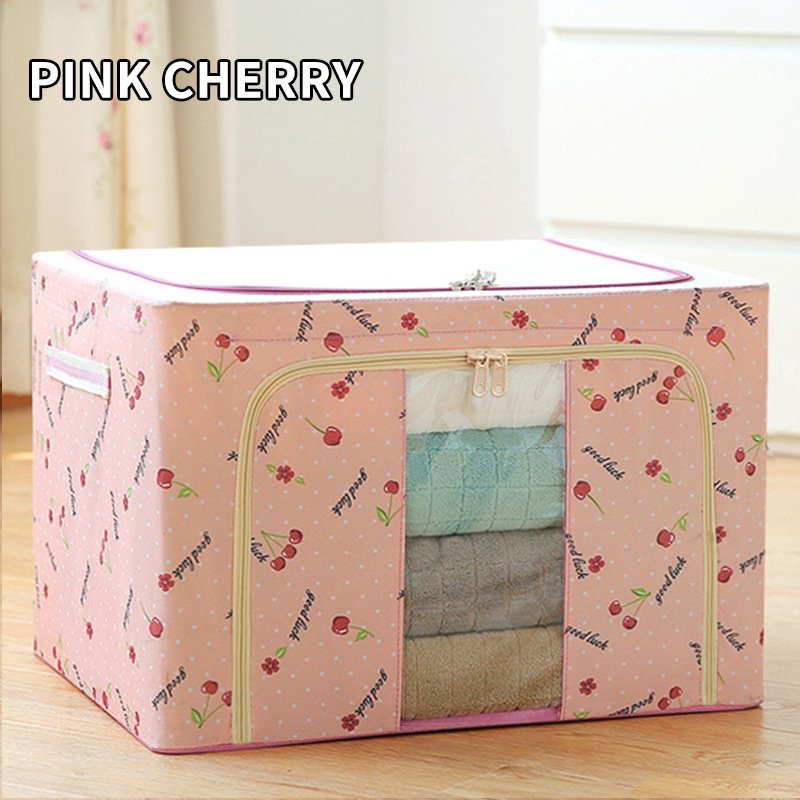 Multifunctional folding closet storage box
