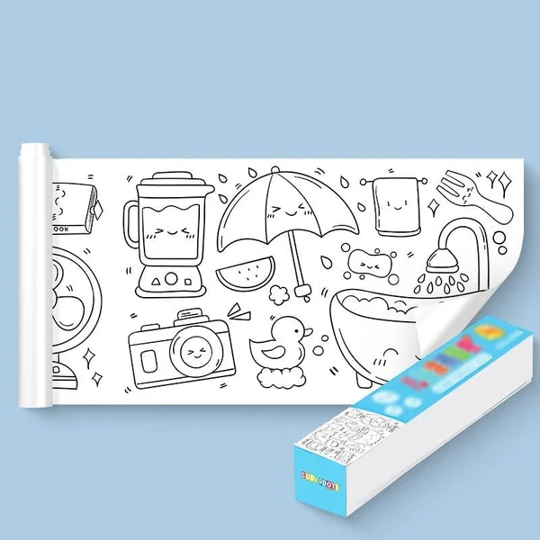 Childrens Drawing Roll