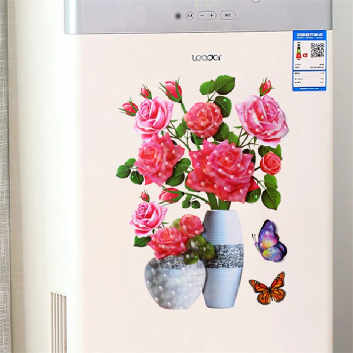 3D Vase Sticker