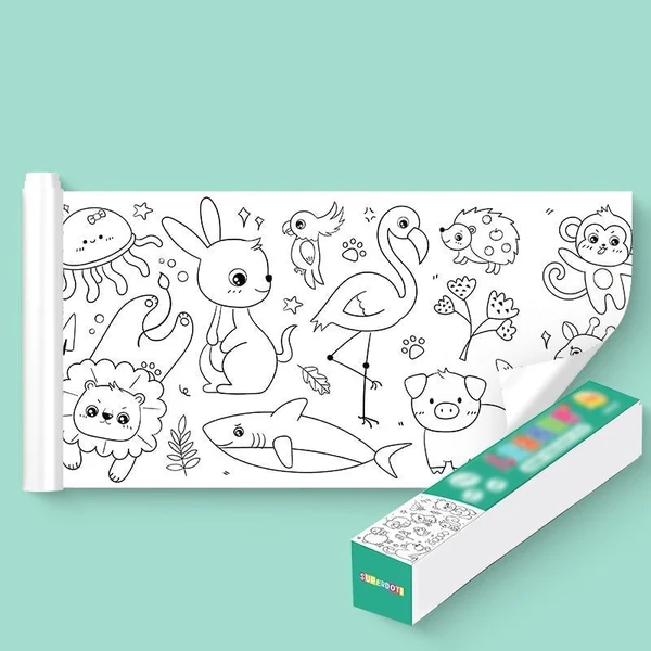 Childrens Drawing Roll