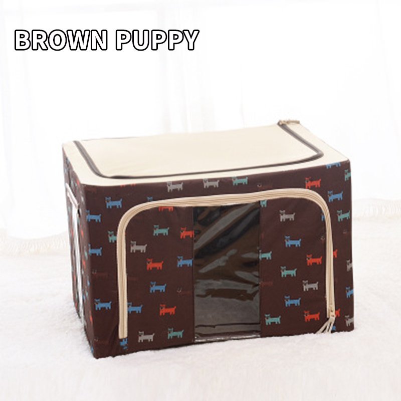 Multifunctional folding closet storage box