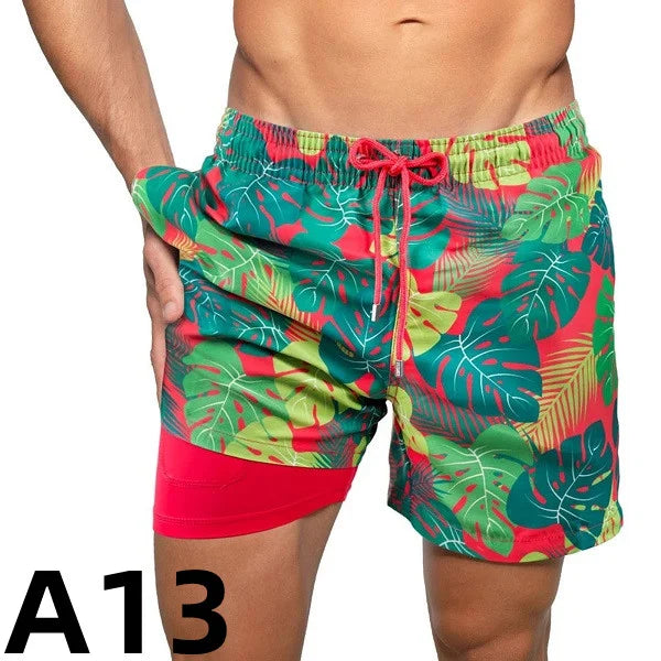 Double layer beach pants