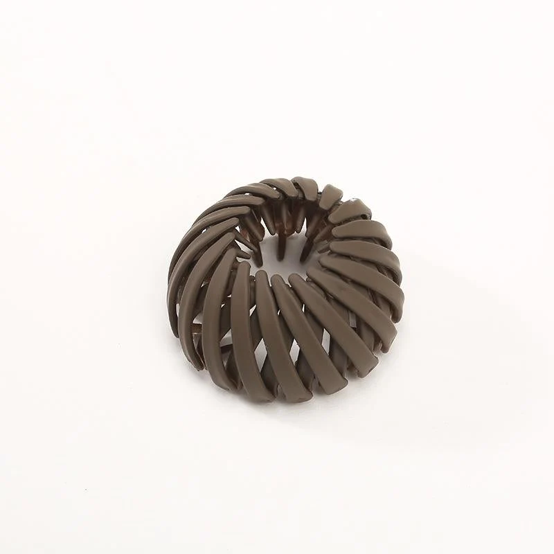Simple Hair Styling Birds Nest Plate Hairpin