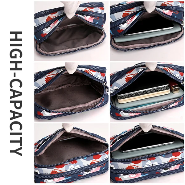 Multi functional Crossbody Multicolor Bags