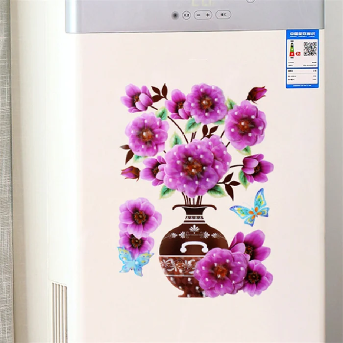 3D Vase Sticker