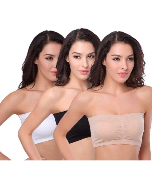 Pure Comfort Wireless Strapless Bra