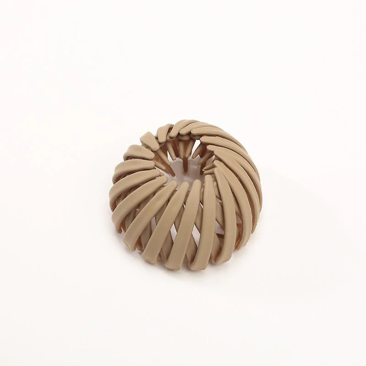Simple Hair Styling Birds Nest Plate Hairpin
