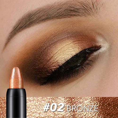 WATERPROOF EYESHADOW SHIMMER STICK - 8 COLORS