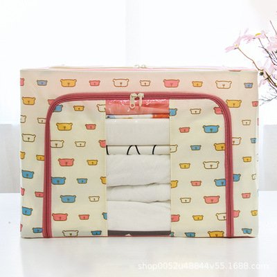 Multifunctional folding closet storage box