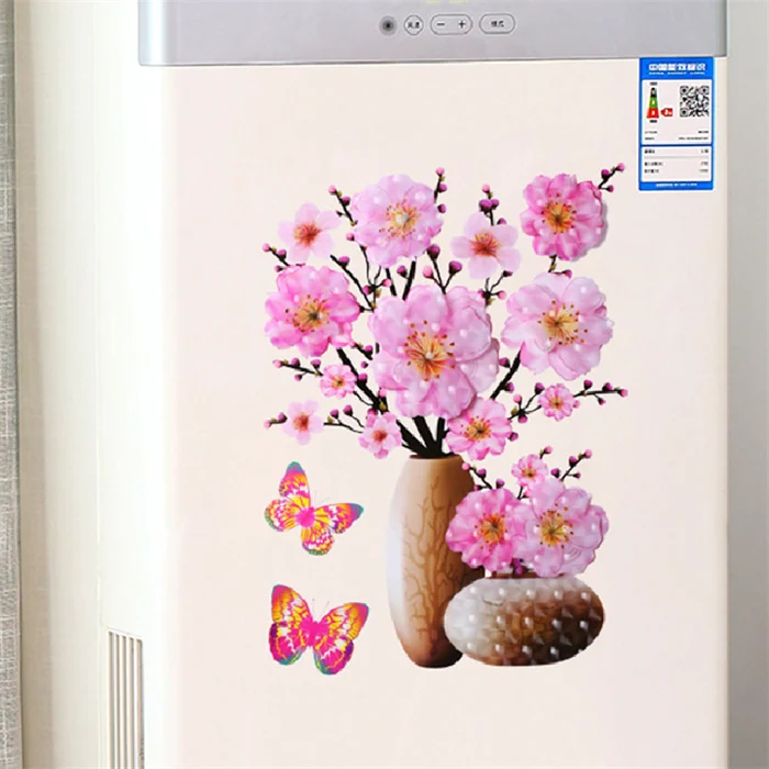 3D Vase Sticker