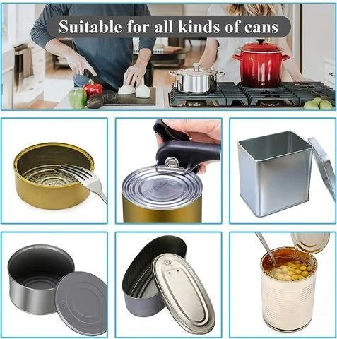 Stainless Steel Safe Cut Can Opener