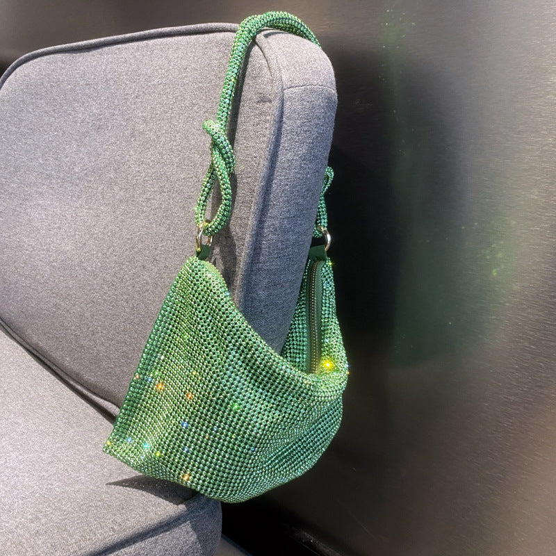 Luxury Design Shiny Rhinestones Handbag
