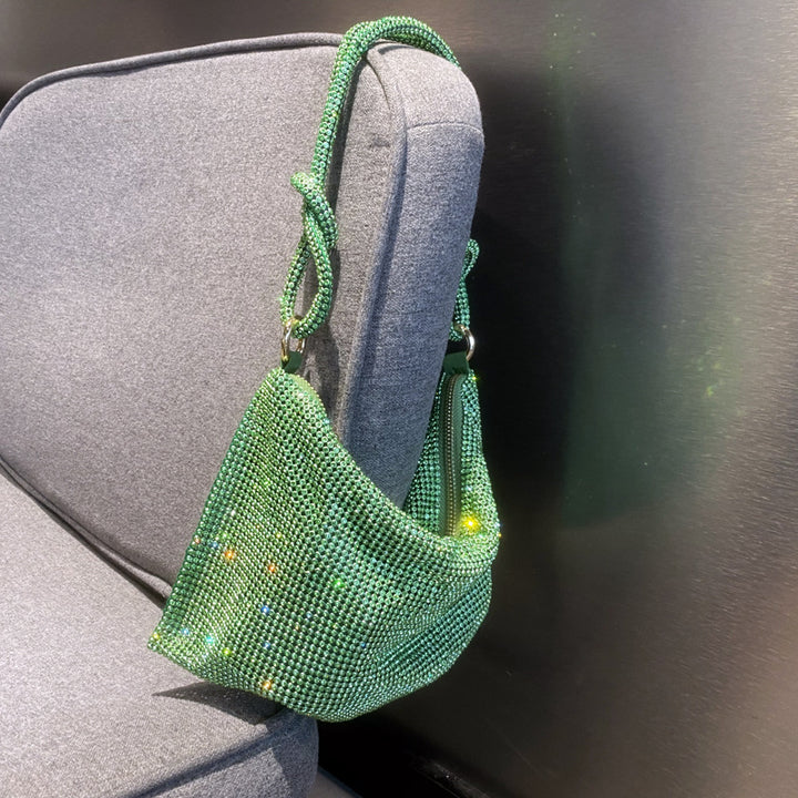Luxury Design Shiny Rhinestones Handbag