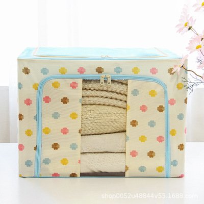 Multifunctional folding closet storage box