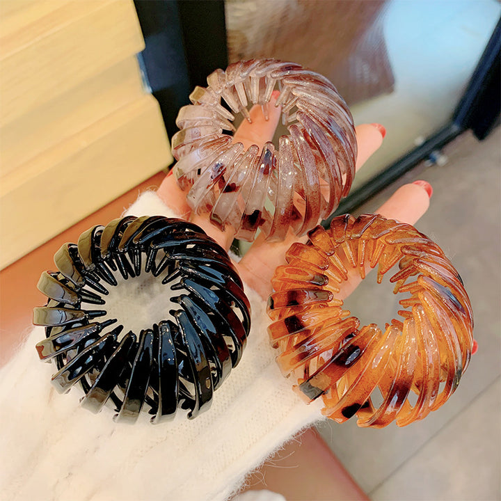 Lazy Birds Nest Plate Hairpin