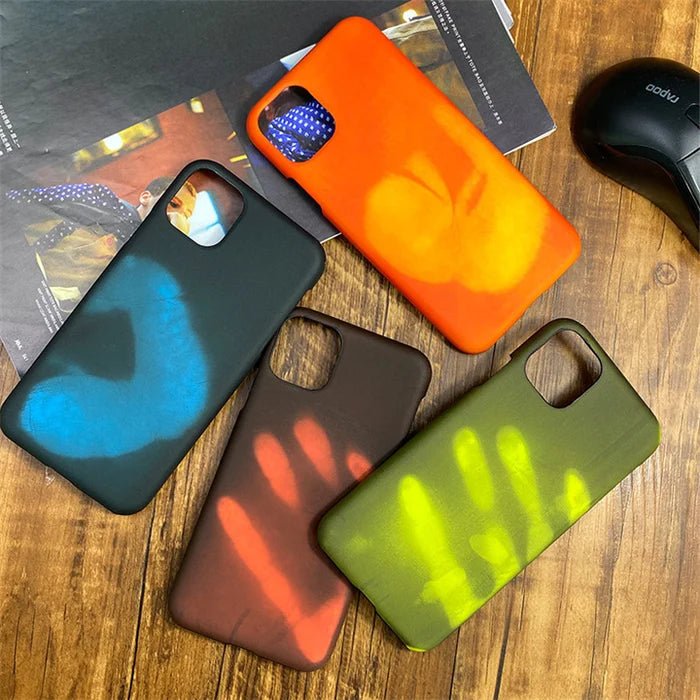 Thermal Sensor Discoloration Mobile Phone Cover