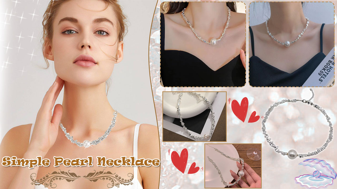 Simple Pearl Necklace