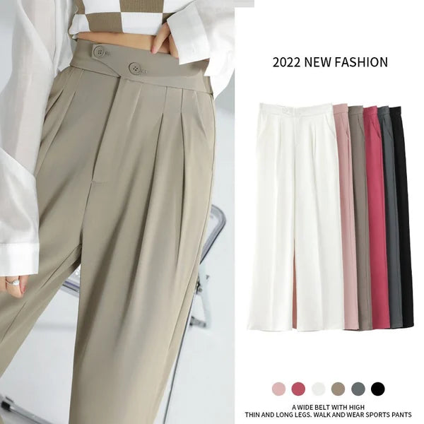 Womans Casual Full Length Loose Pants