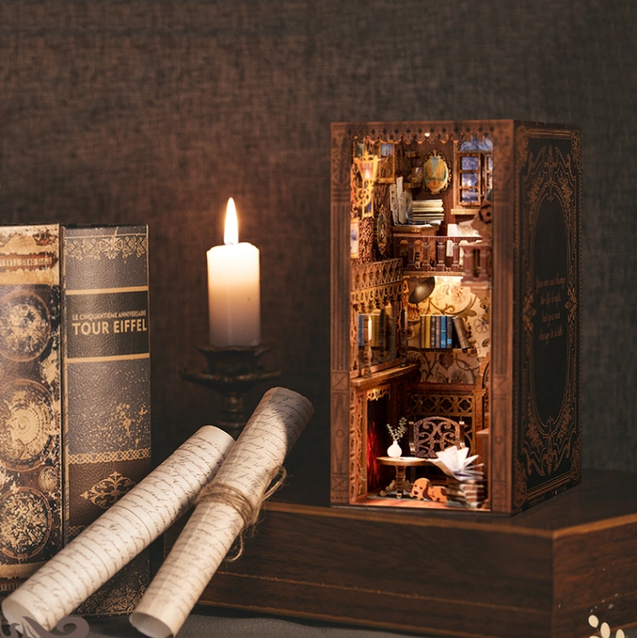 3D Wooden Puzzle Booken