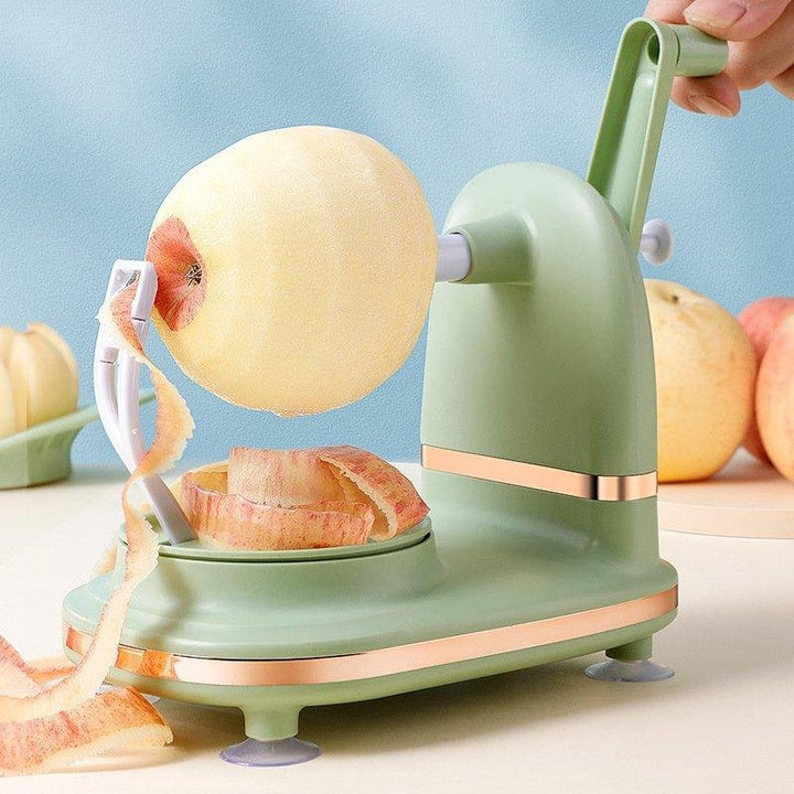 Automatic fruit peeling machine