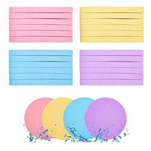 12Pcs Facial Compressed Facial Sponges